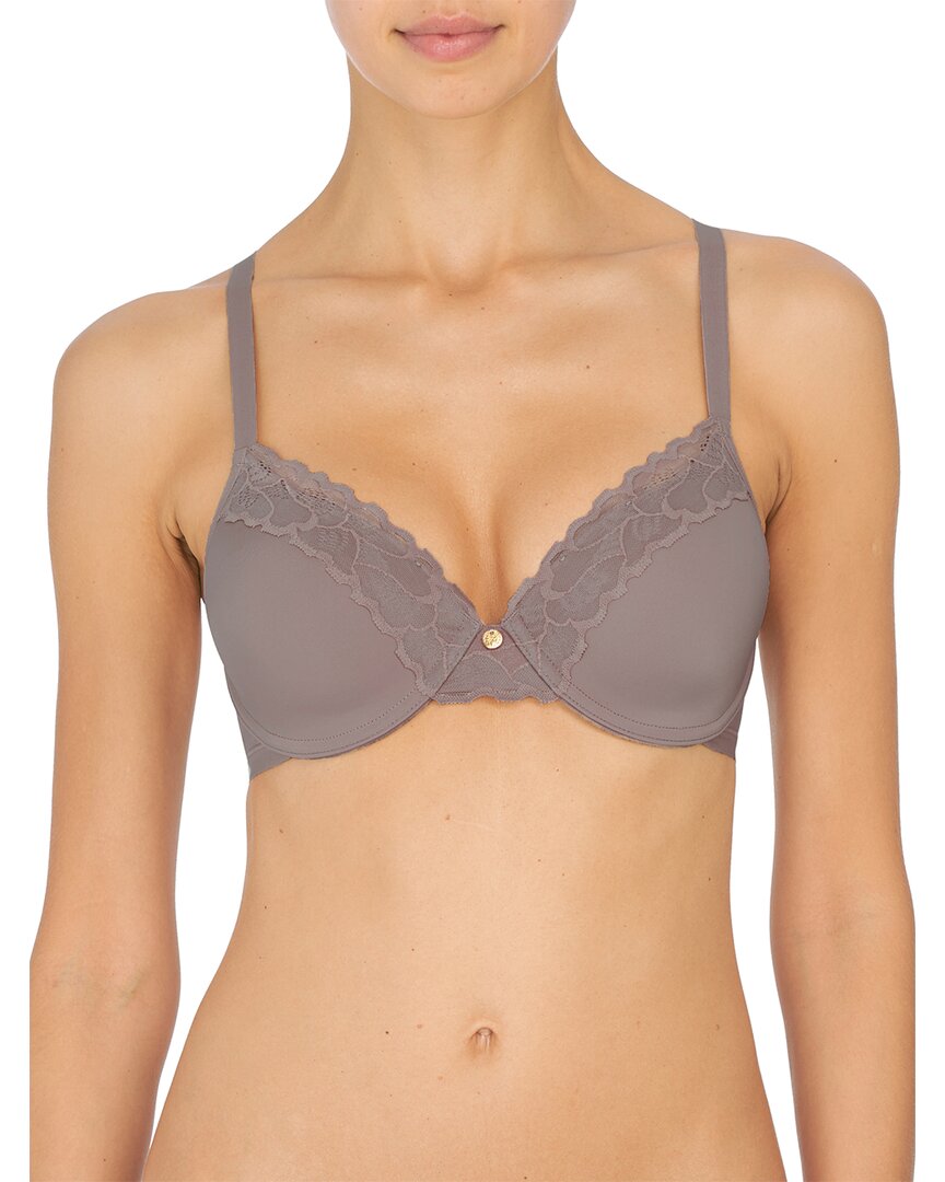 

Бюстгальтер Natori Refined Full Fit Contour на косточках, серый