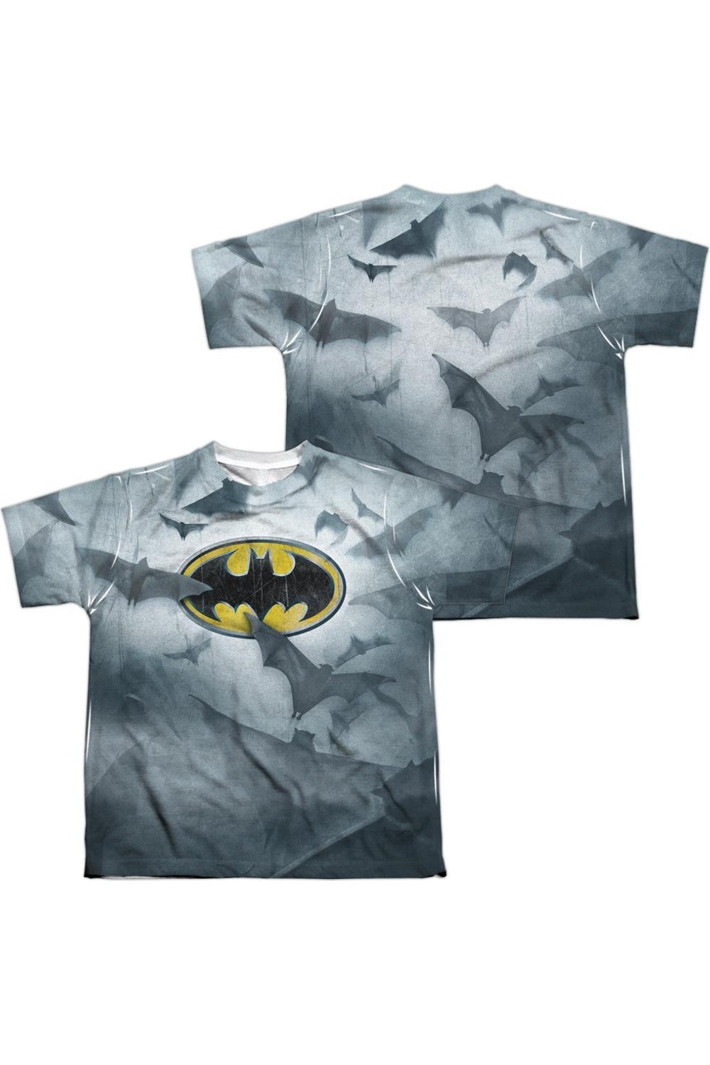 

Футболка с коротким рукавом для детей с логотипом Batman Gildan, белый