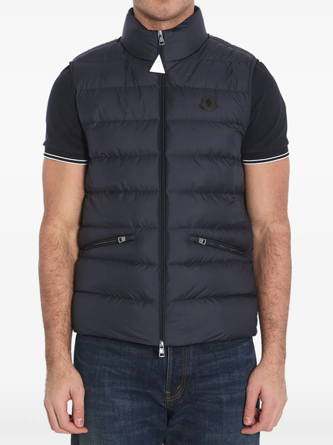 

Moncler Lechtal жилет, синий