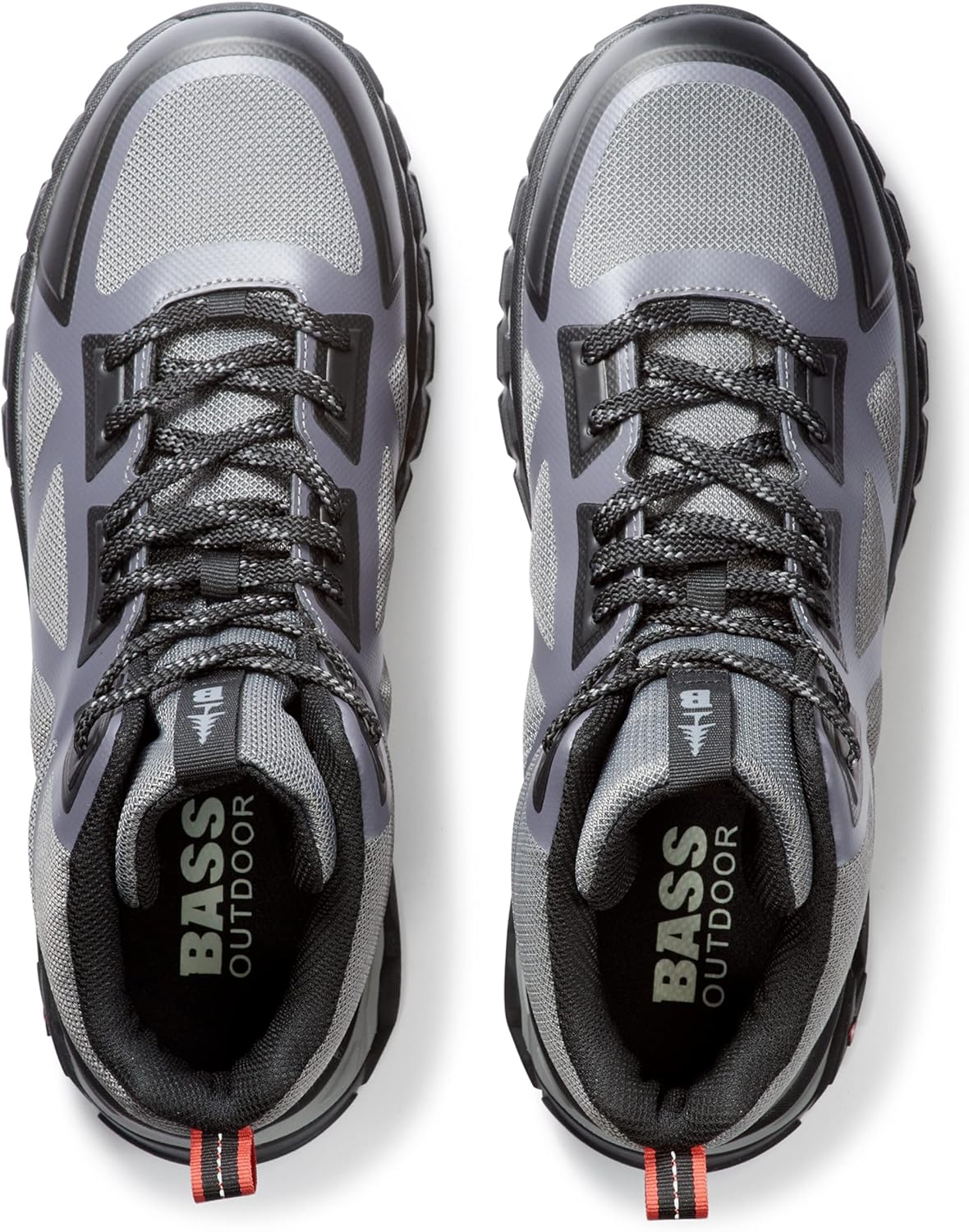 Мужские походные ботинки BASS OUTDOOR Peak Seamless среднего уровня, Gargoyle — фото 3