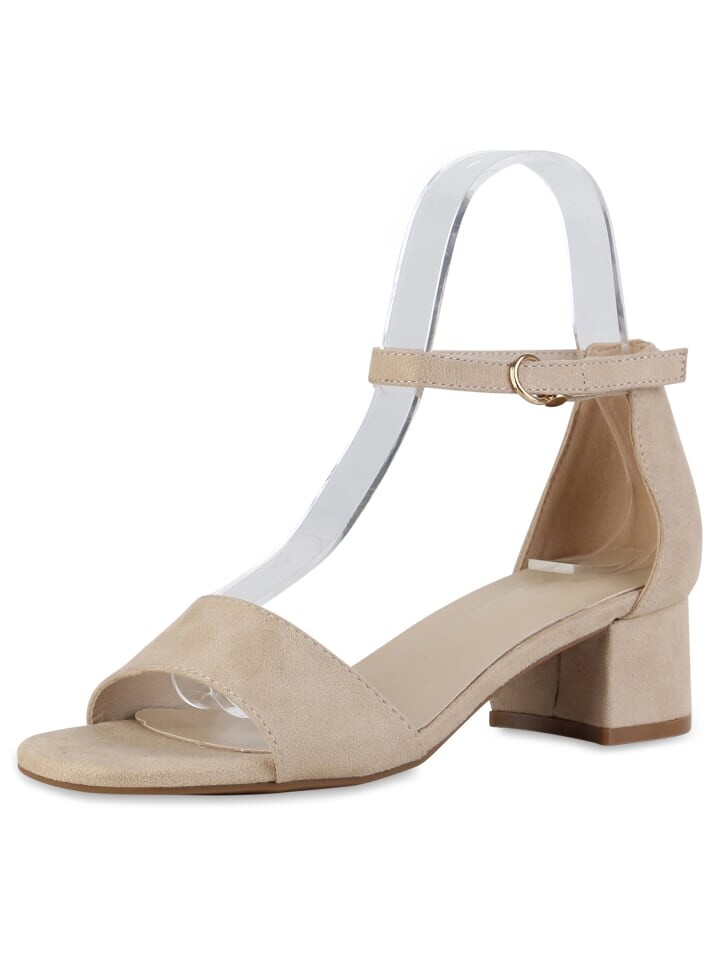 

Сандалии на плоской подошве VAN HILL Klassische Sandaletten Allison, цвет beige velours