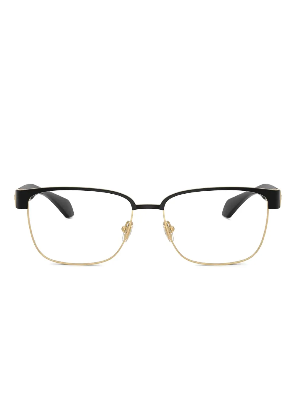 

Очки в прямоугольной оправе Versace, черный