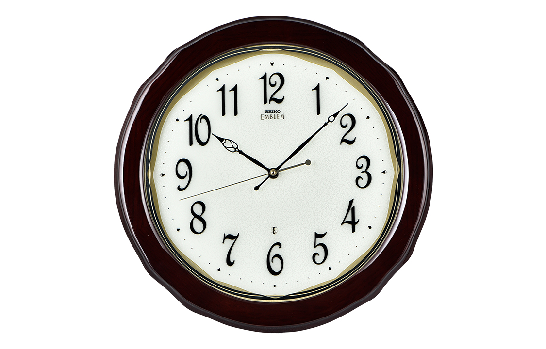 

SEIKO Часы Quartz Movement Wall Clock Unisex White