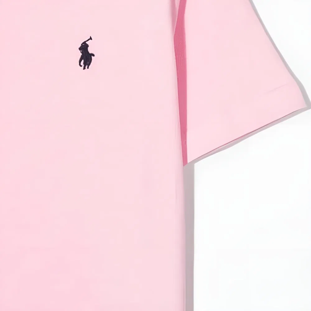 Футболка детская Polo Ralph Lauren розовая — фото 4