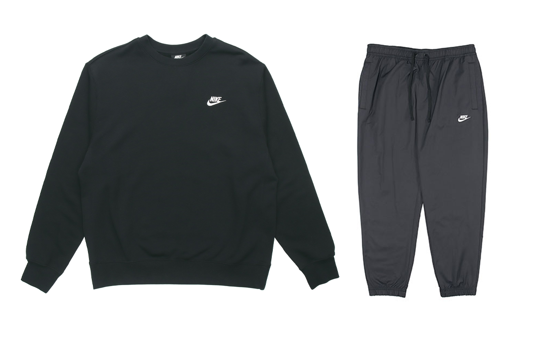 Спортивный костюм мужской Nike, set (черный+черный) — фото 3