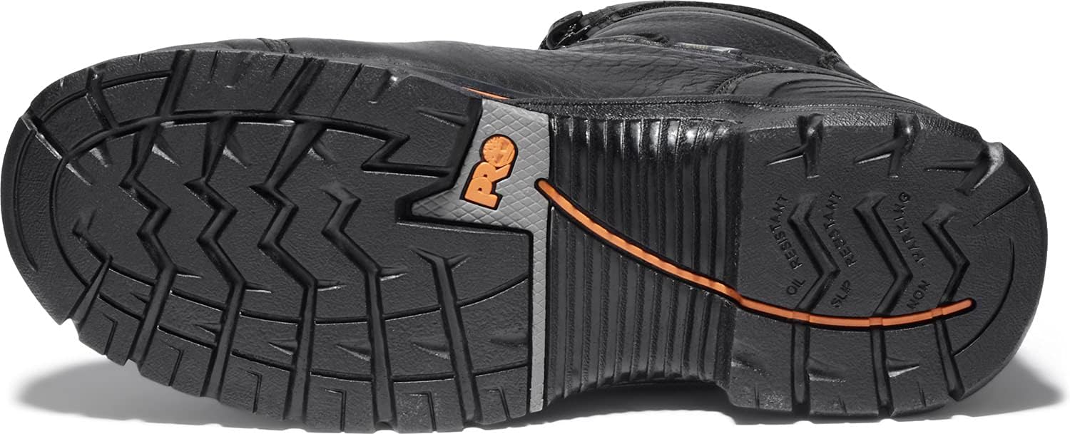 Timberland PRO мужские рабочие ботинки Endurance 8 дюймов со стальным мыском и водонепроницаемостью, Black V1 — фото 4