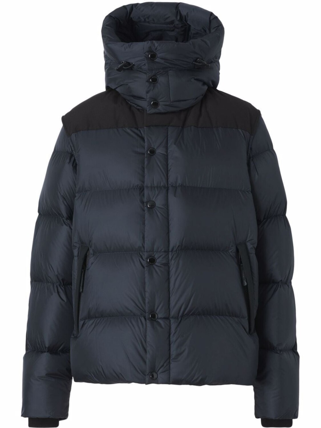 

Burberry пуховик на молнии, синий