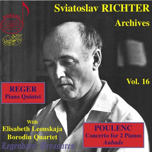 

CD диск Richter, Sviatoslav / Leonskaya / Borodin String: Archives 16
