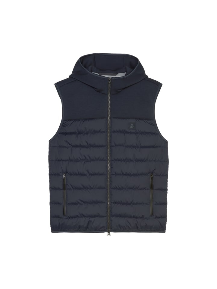 

Стеганый жилет Marc O'Polo Kapuzen-Steppweste regular, цвет dark navy