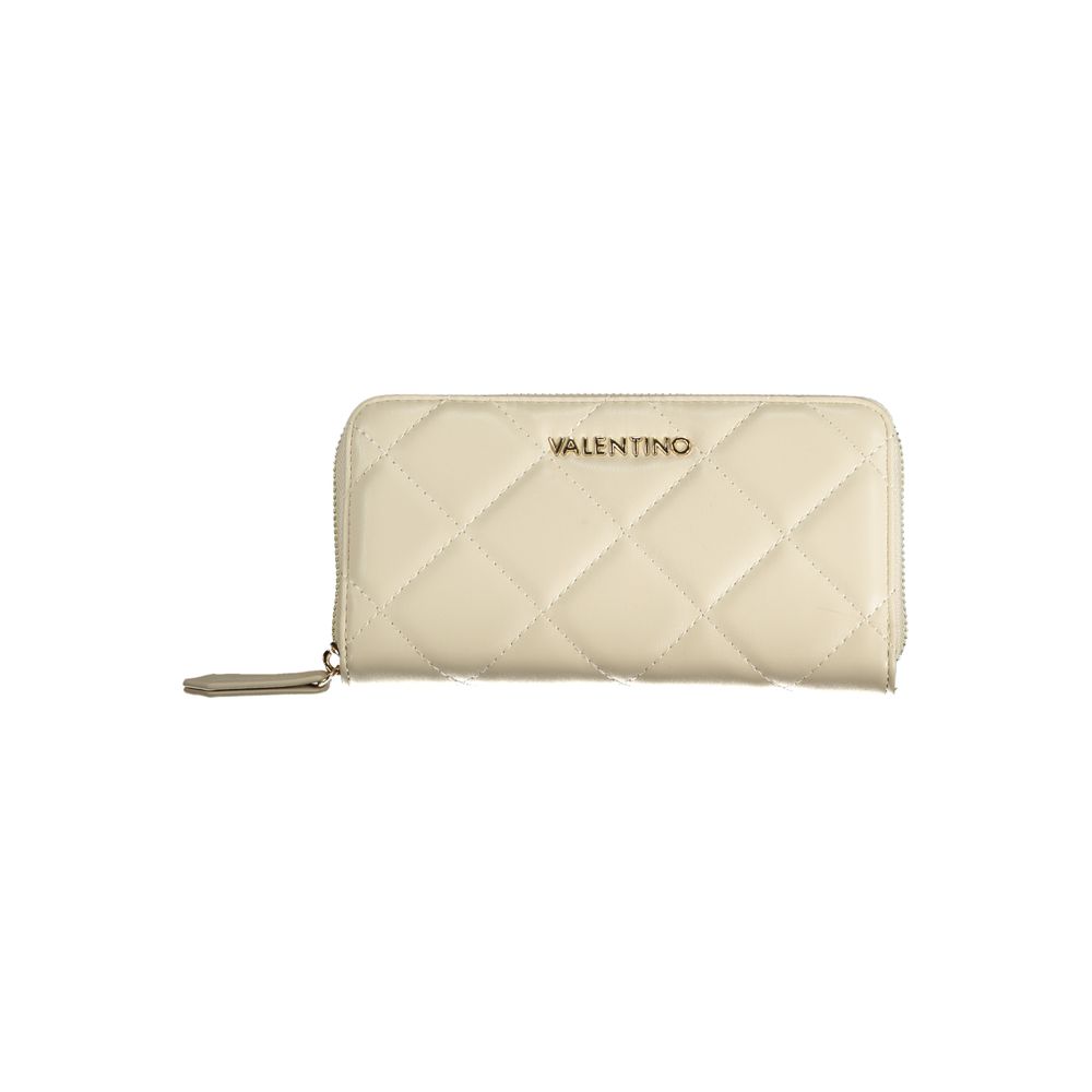 

Бежевый полиэтиленовый кошелек Valentino Bags