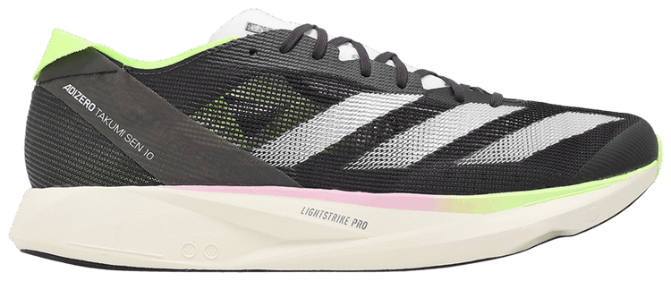 

Кроссовки adidas Adizero Takumi Sen 10 'Aurora Black Lucid Lemon', черный