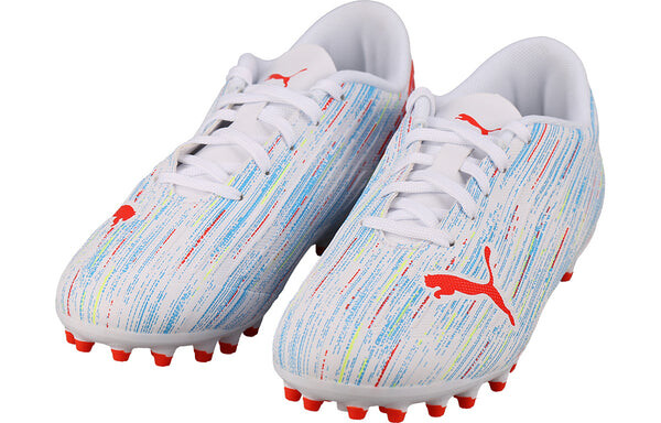 Кроссовки ultra 4.2 mg jr soccer shoes k 'white red blue' Puma, белый — фото 3