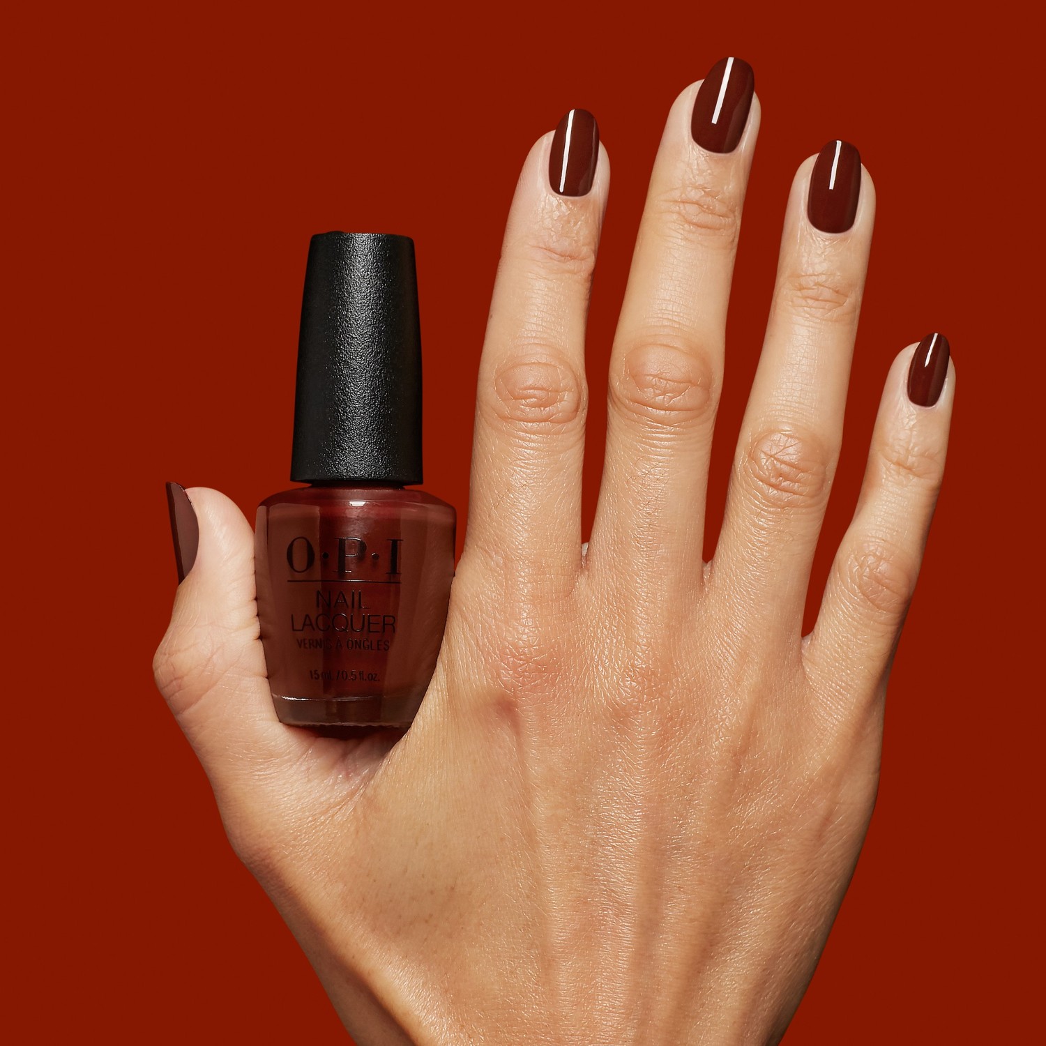 Лак для ногтей nail lacquer holiday 2025 - good enough to treat Opi, hrs08 - star-zipan on the tree, объем 15 мл — фото 3