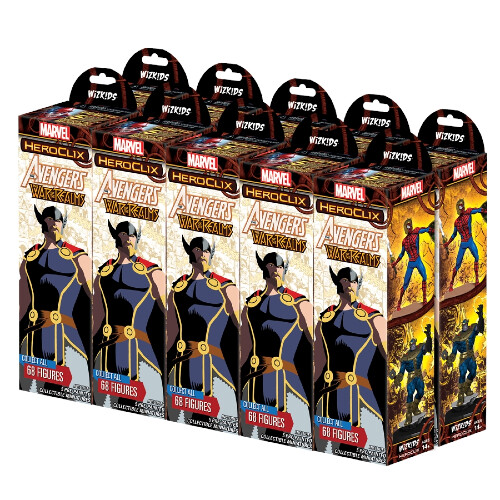 

Настольная игра Marvel Heroclix: Avengers War Of The Realms Booster Brick WizKids