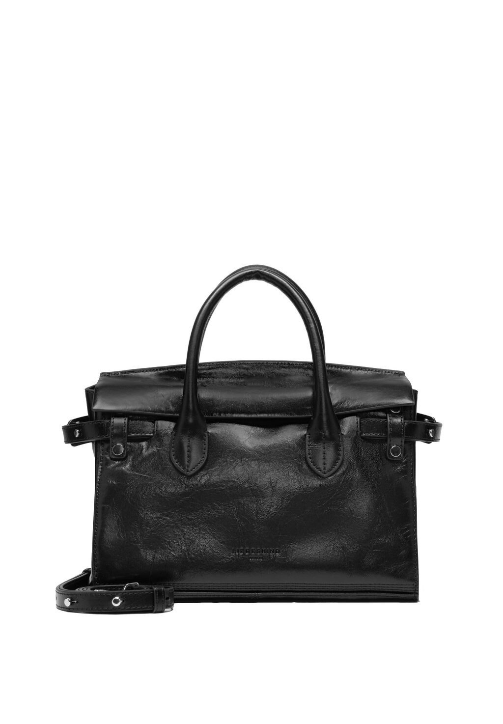 

Сумка GLORIA SATCHEL GERÄUMIGE AUS GLÄNZENDEM Liebeskind Berlin, черный