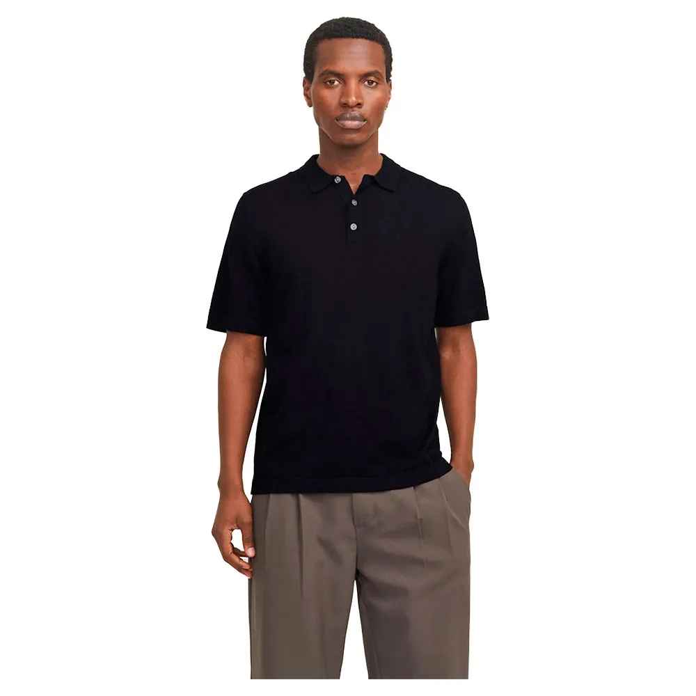 

Поло с коротким рукавом Jack & Jones Emil Relaxed, черный
