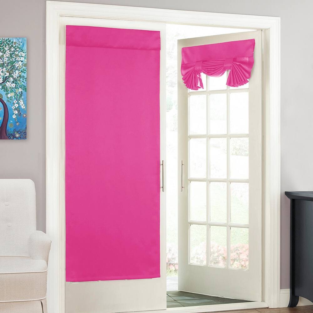 

eclipse Thermaweave Blackout 1-панельная дверная панель Tricia Eclipse, розовый