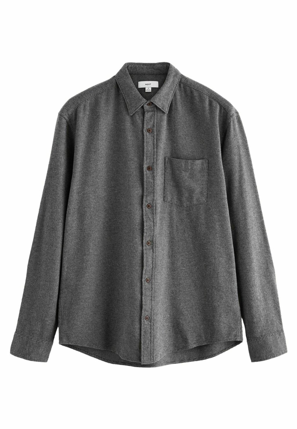 

Рубашка BRUSHED TEXTURE REGULAR FIT Next, серый