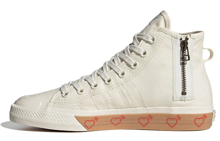 

Кроссовки Adidas Originals Nizza Hi Human Made Off White