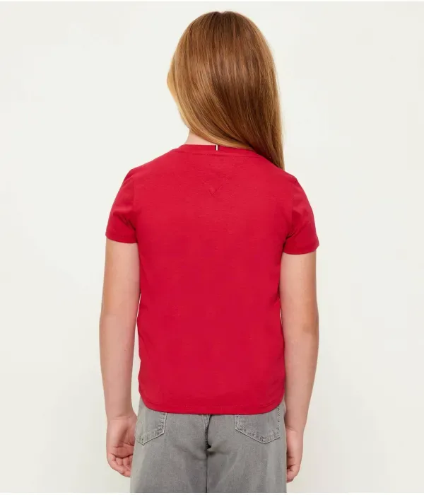 Футболка slim fit Tommy Hilfiger, красный — фото 3