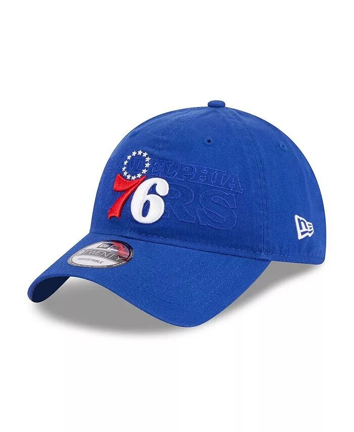 

Мужская регулируемая кепка Royal Philadelphia 76ers 2023 NBA Draft 9TWENTY New Era