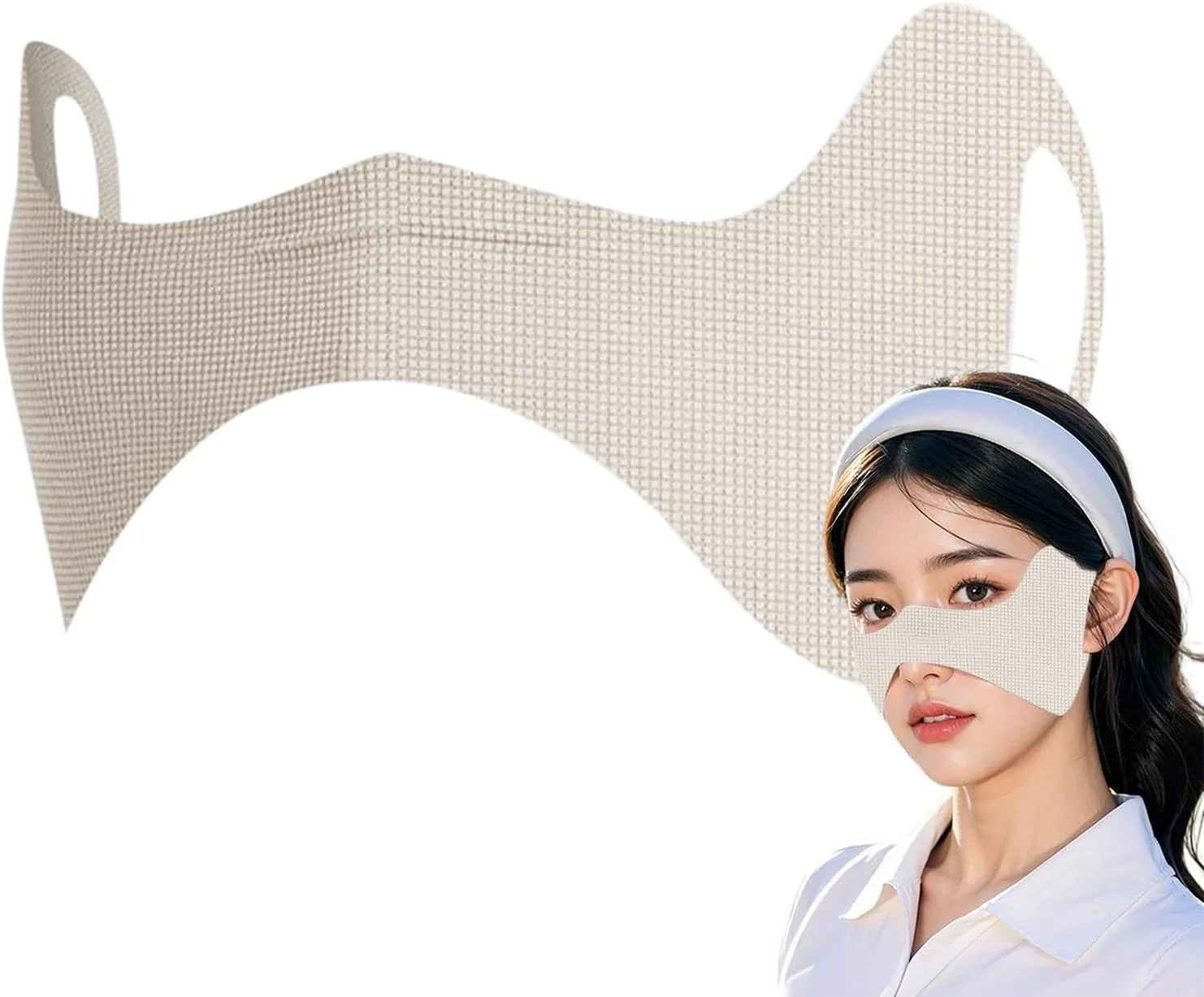Патч для лица солнцезащитный Golf Sunscreen Patch бежевый