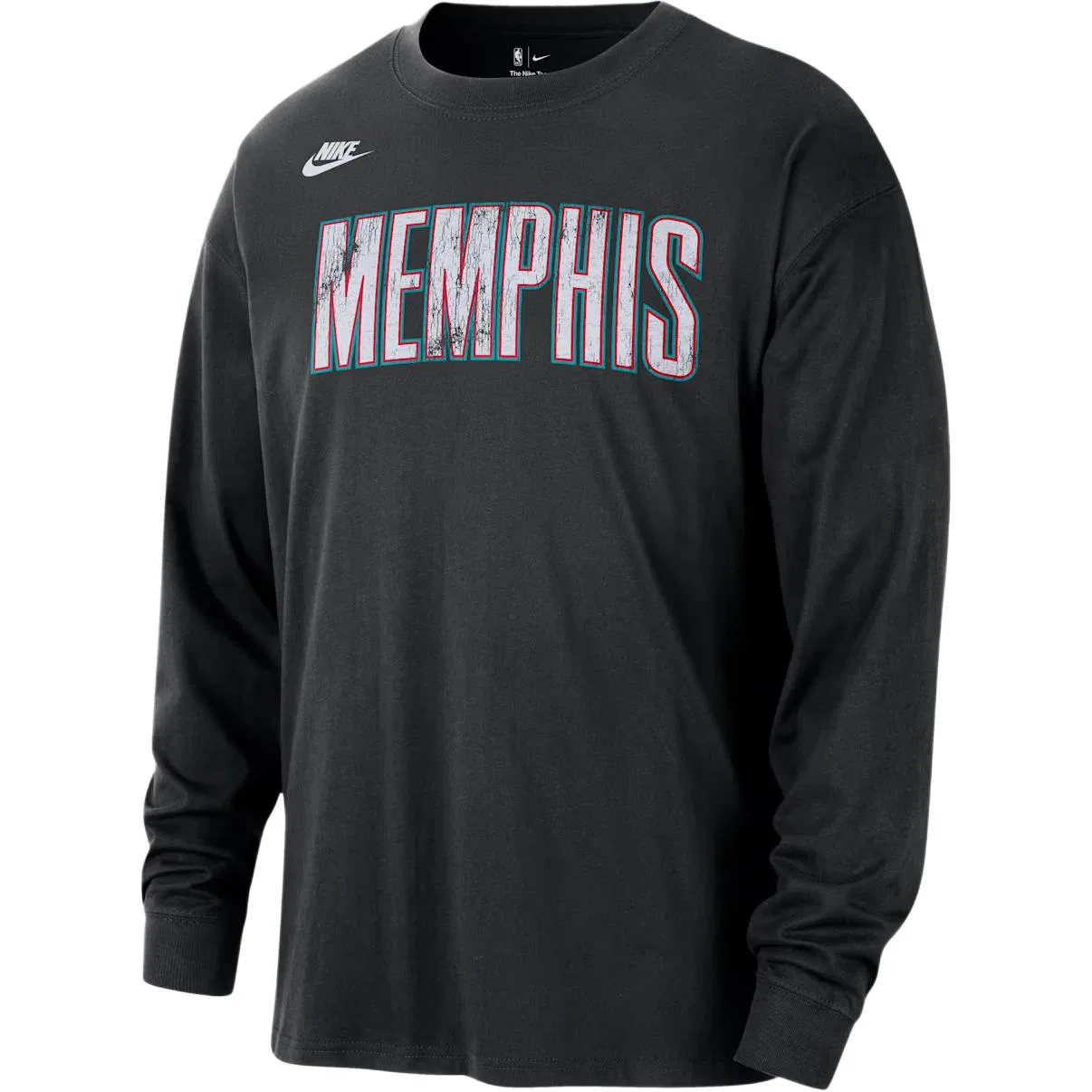 Футболка с длинным рукавом Nike Memphis Grizzlies Black