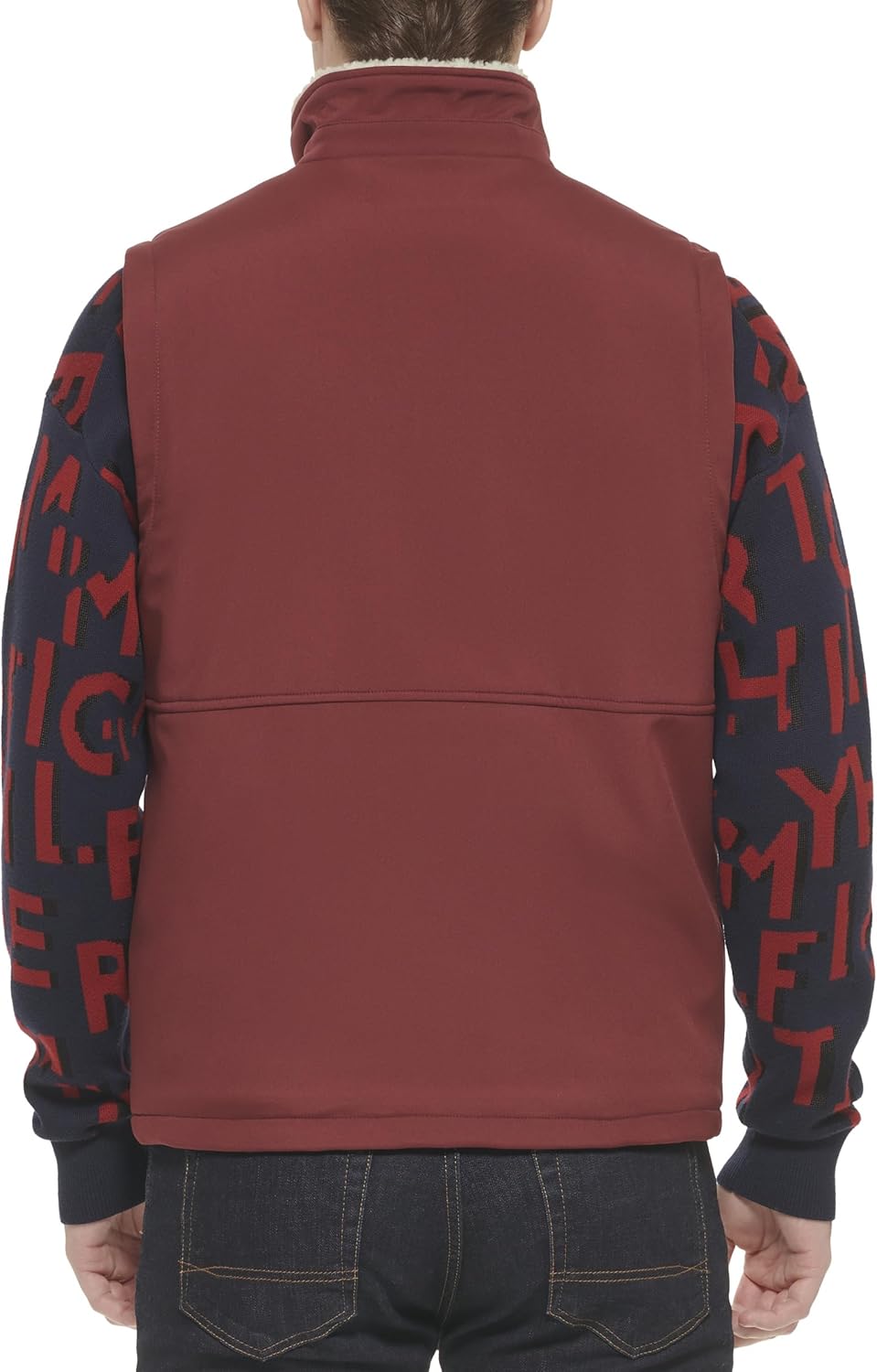 Мужской жилет Tommy Hilfiger с подкладкой из шерпы, Port Combo — фото 4