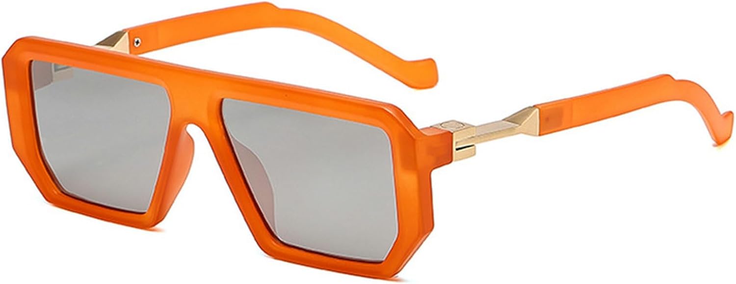 

Ретро-солнцезащитные очки квадратной формы для женщин, модные очки-пилот, женские панк-очки, солнцезащитные очки UV400 для мужчин, трендовые солнцезащитные очки mincl, C5