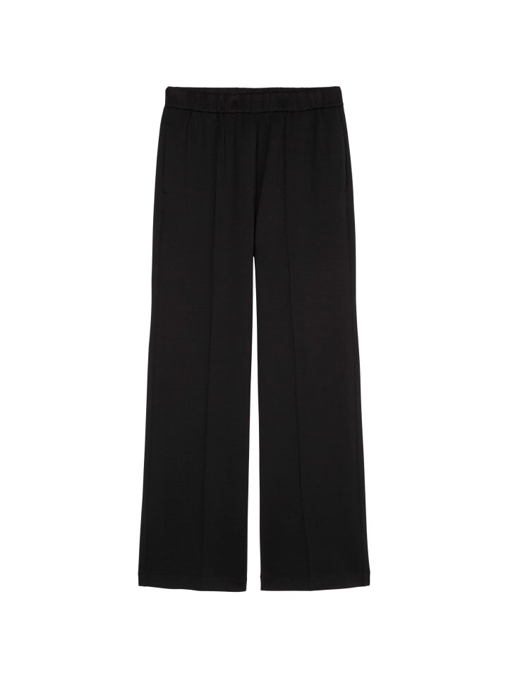 

Тканевые брюки Marc O'Polo DENIM Jersey Jogger wide leg, черный
