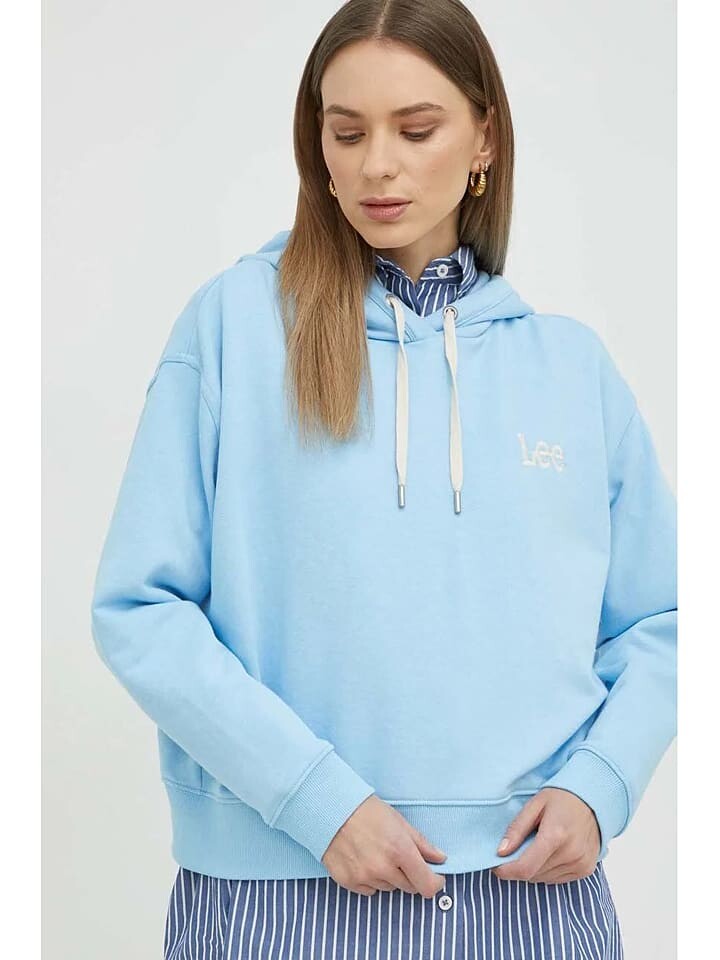

Толстовка Lee Hoodie, светло-синий