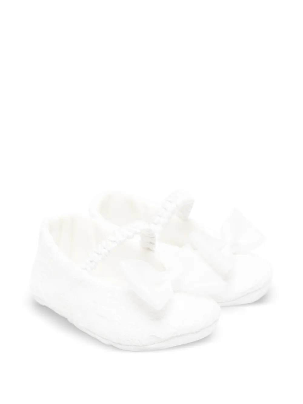 

Балетки с бантом Colorichiari, белый