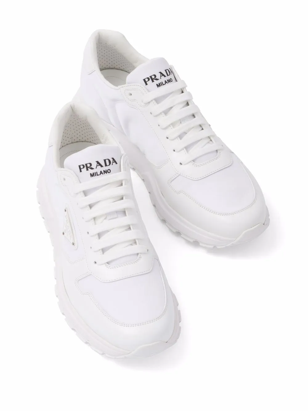 Кроссовки Re-Nylon PRAX 1 Prada, белый — фото 4