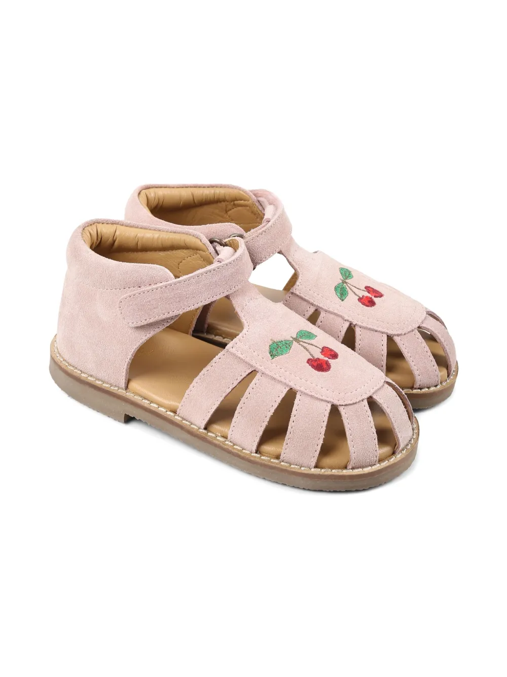 

Кожаные сандалии Konges Sløjd, розовый