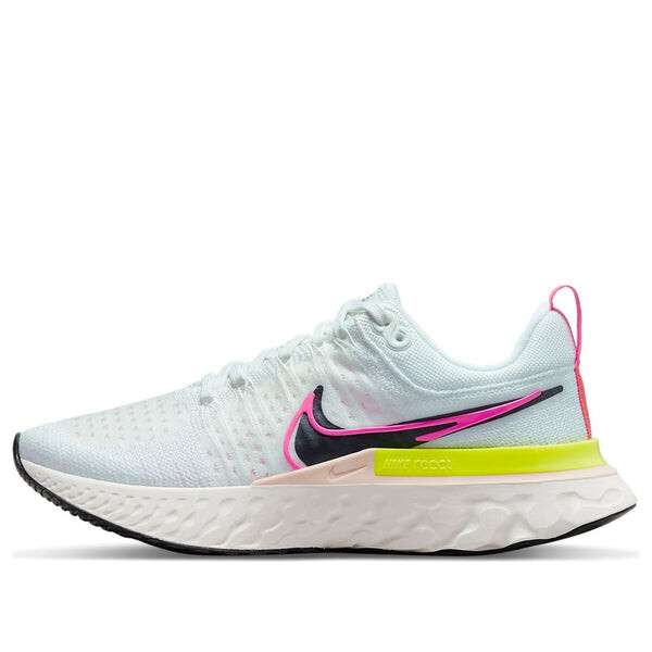 Кроссовки react infinity run flyknit 2 Nike, белый