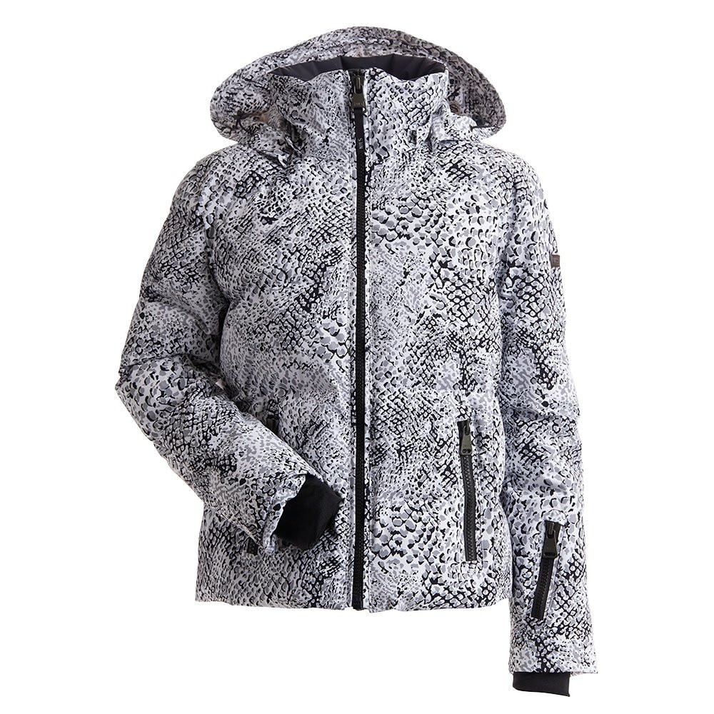 

Женская утепленная лыжная куртка Nils Skylar Special Print, Snow Leopard Print