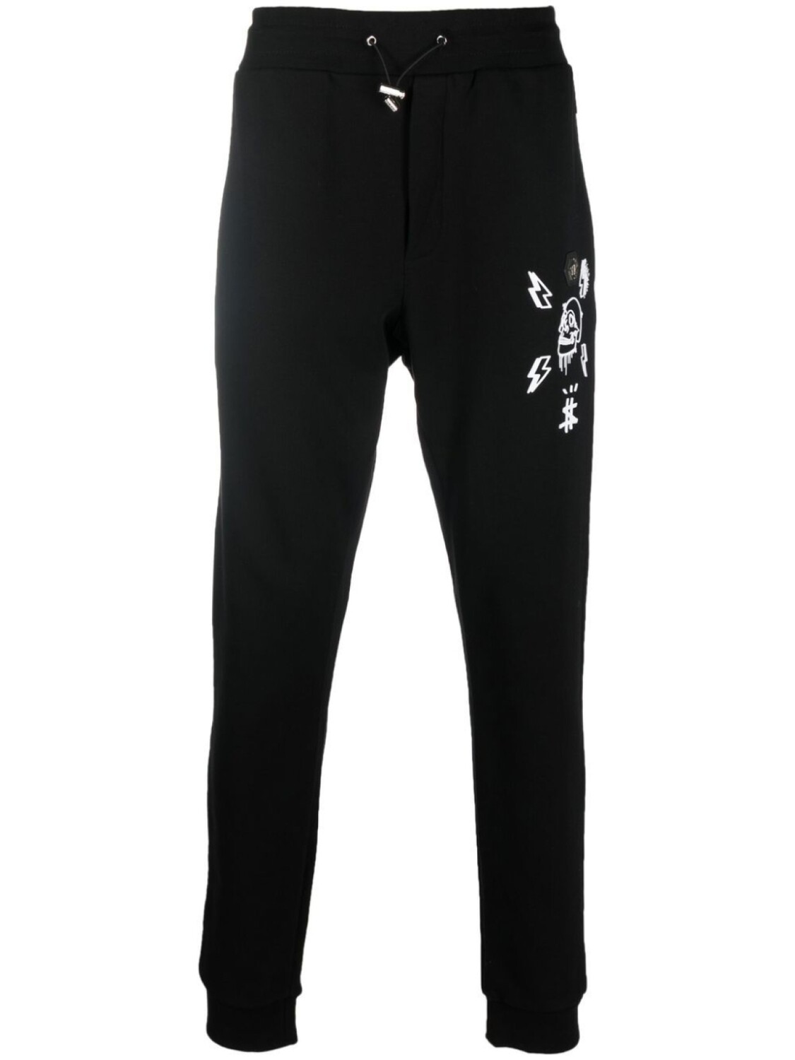 

Зауженные спортивные брюки Hexagon Philipp Plein, черный
