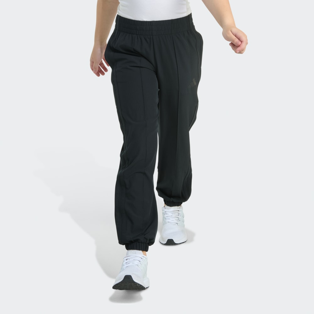 

Спортивный костюм Adidas Elastic Waistband Woven 3-Stripe Pant, черный