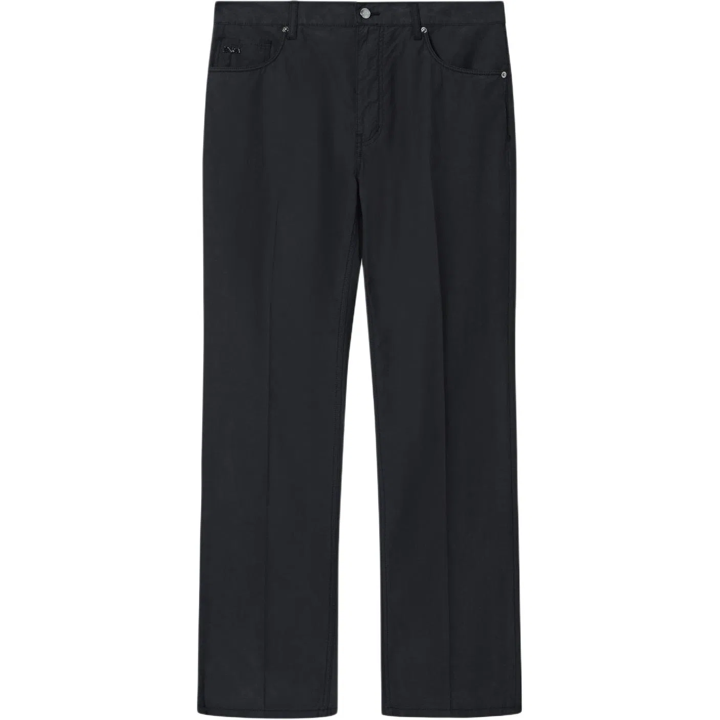 Повседневные брюки прямого кроя Emporio Armani Marine Blue