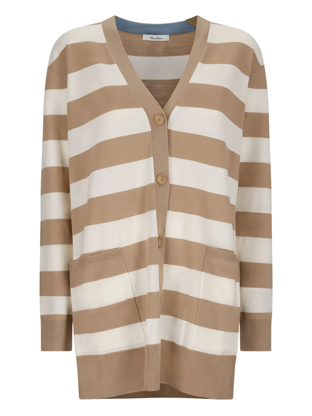 

Кардиган в полоску MAX MARA, нейтральный