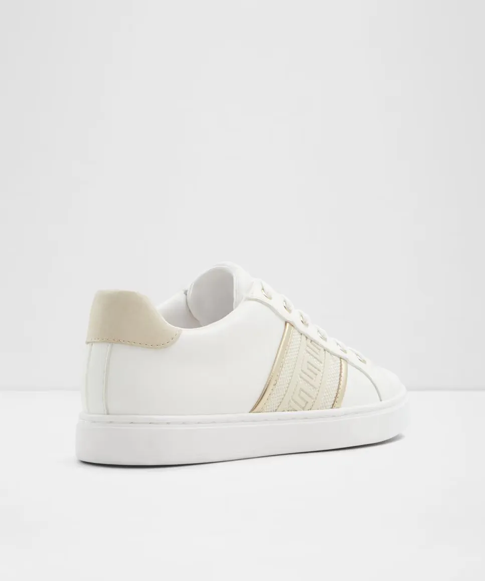 Женские повседневные кроссовки с круглым носком Aldo, белый — фото 3
