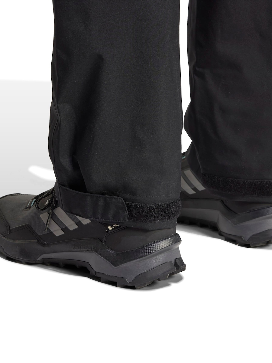 Свободные брюки для активного отдыха ADIDAS TERREX Multi Climaproof Two-Layer Rain, черный — фото 4