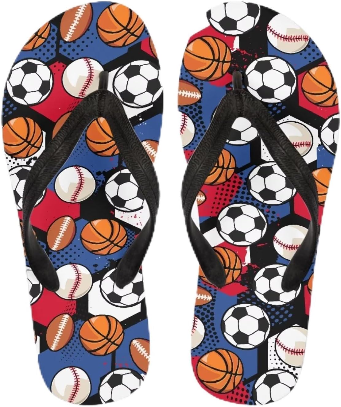 

Спортивные шлепанцы Pugasmiru для женщин и мужчин, удобные, легкие, для отдыха на природе, летом и на пляже, с принтом «тигровая шкура», Football Basketball