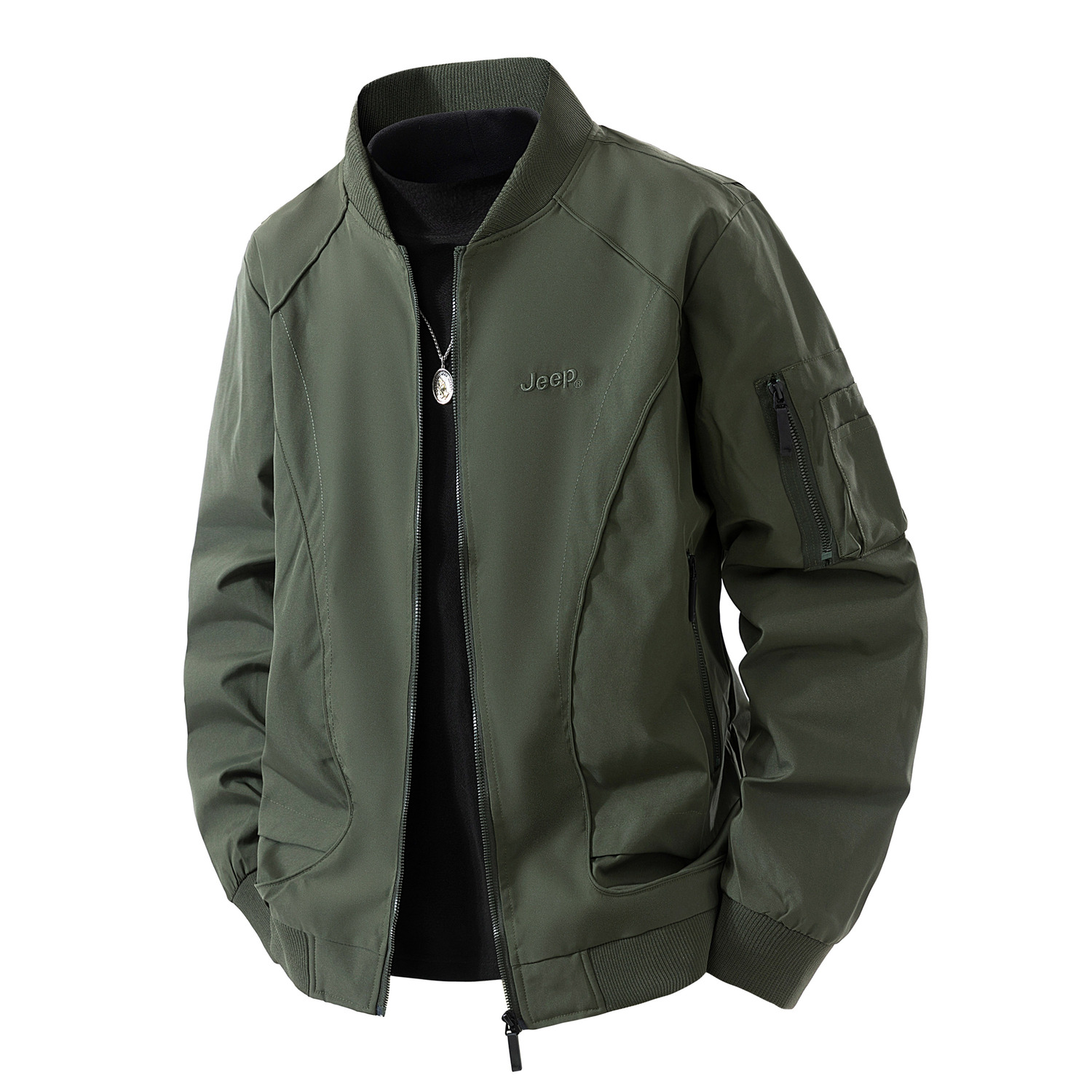 

Куртка Unisex Stand Collar Moderate Jeep, jasper