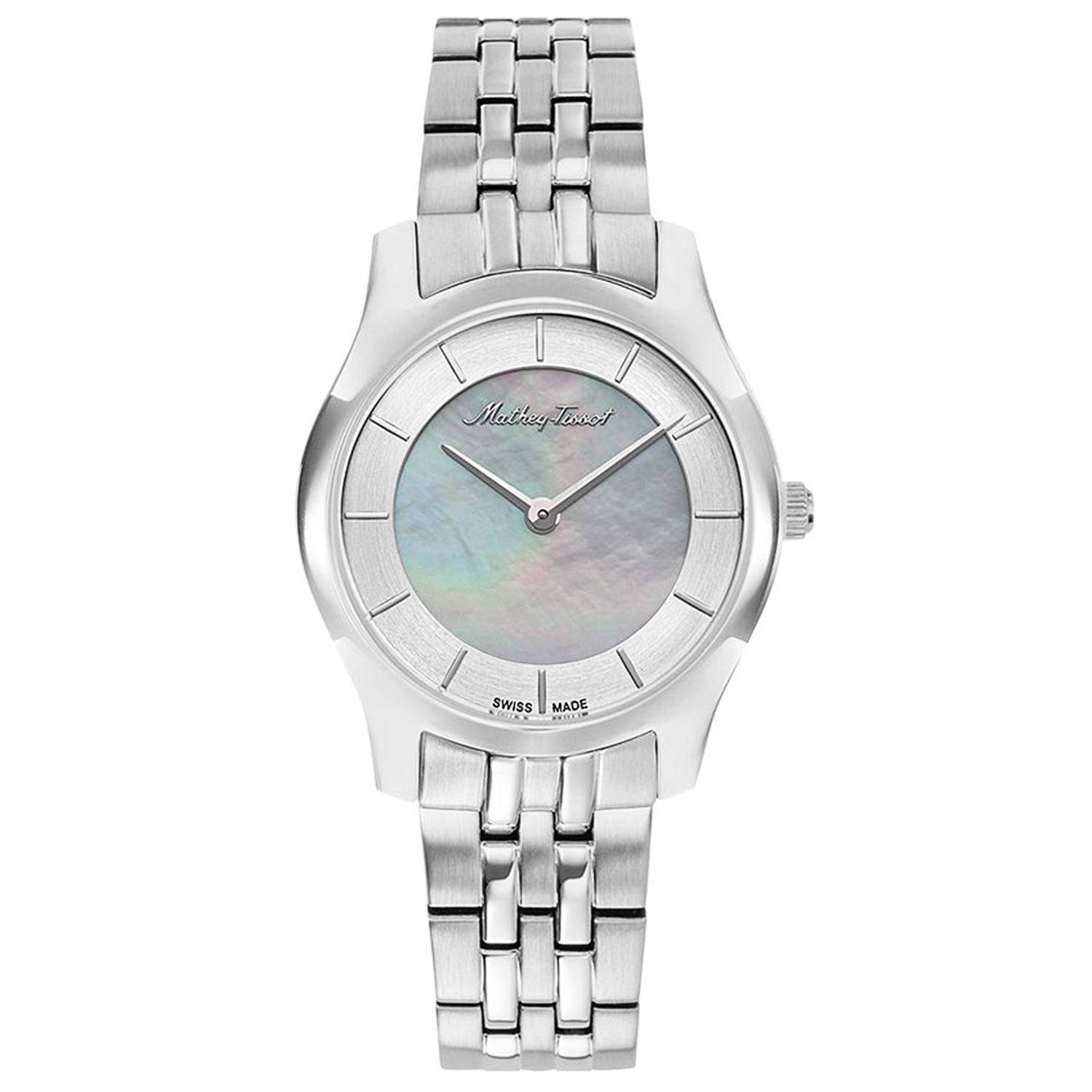 

Женские часы Mathey Tissot Tacy с белым циферблатом