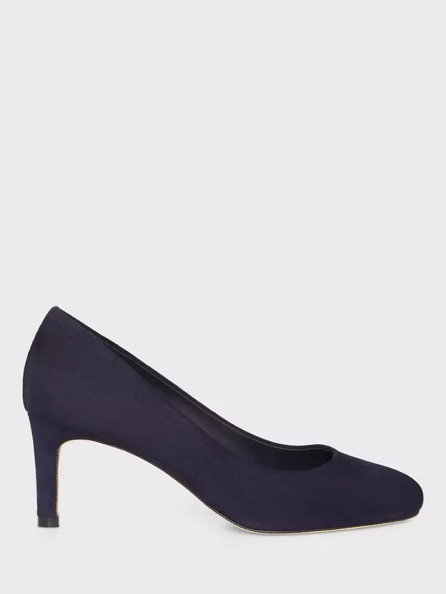 Туфли-лодочки Hobbs Lizzie Suede, цвет midnight