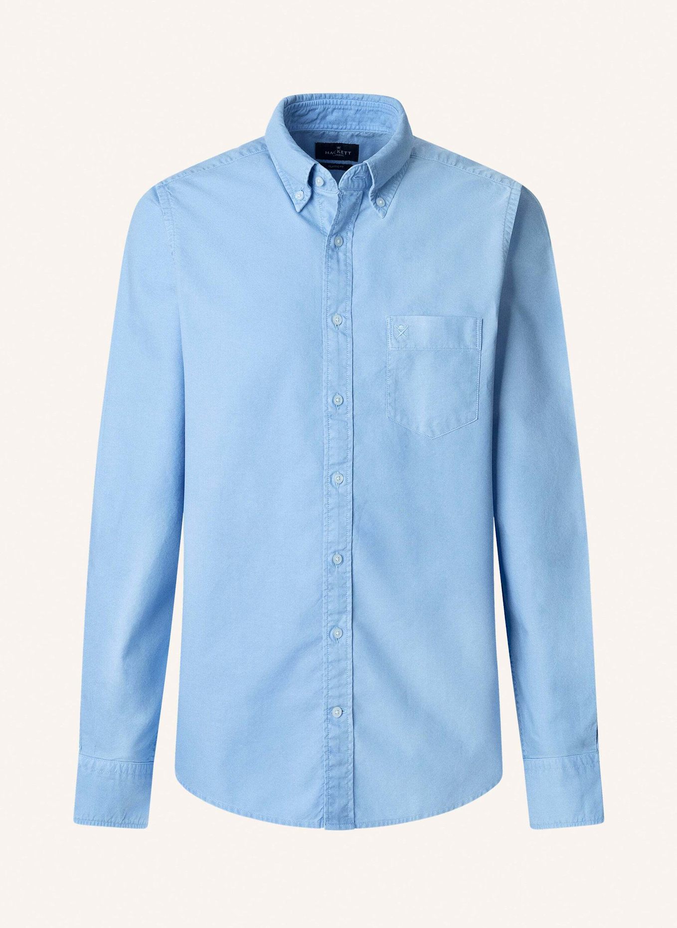 

Рубашка классического кроя Hackett London, синий