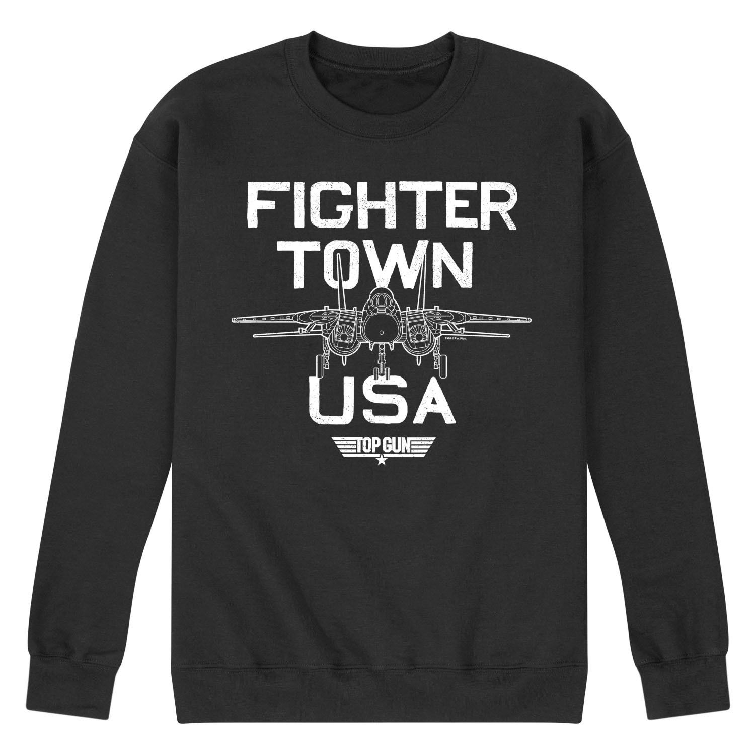 

Мужской свитшот Top Gun Fighter Town Licensed Character