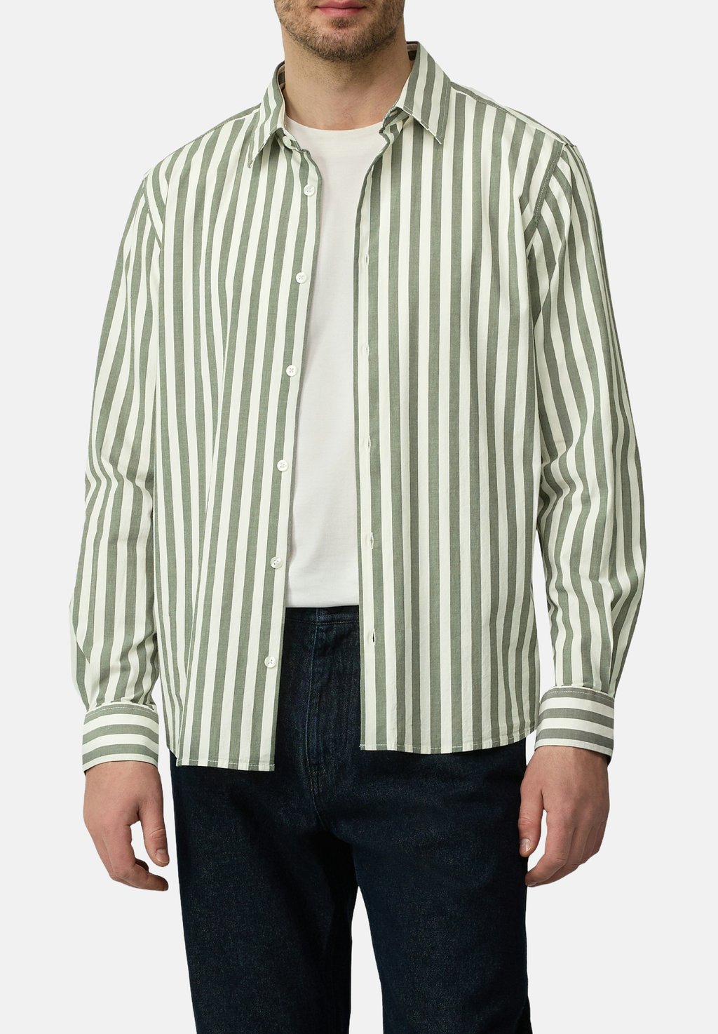 

Рубашка s.Oliver BLACK LABEL, оливковый