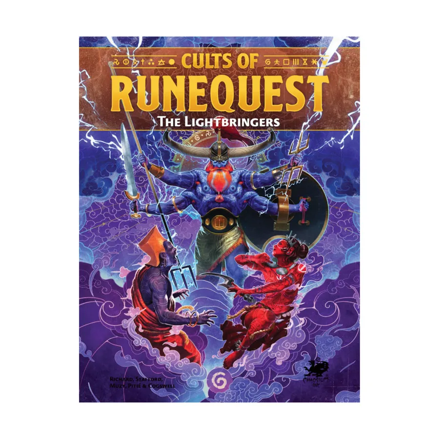 

Cults of RuneQuest - The Lightbringers, RuneQuest (7th Edition) (Chaosium), твердый переплет
